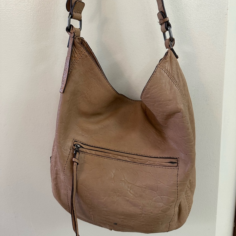 Treasure & Bond Brown Leather Hobo Bag - Picture 9 of 10